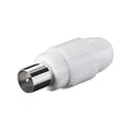 Koaxial Stecker 9.5 mm Schraubbefestigung
