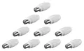 10x KOAX Stecker IEC gerade TV Antennen Kabel männlich Koaxial Verbinder HD SAT
