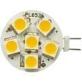 LED Lampe G4  1,2W 120° rund 3000K  13784