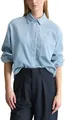Marc OߴPolo Denim Damen Cordhemd mit Kentkragen Loose Fit, Blau (Blue Dusk), M