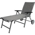 Beautissu Marbella Handtuch 200x70cm Grau