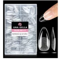 Almond Nail Tips 216 Stück 12 Größen Gel Acryl Soft Gel