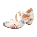 Think! Damen AIDA nachhaltige Riemchen Pumps, 9000 Ivory,41 EU
