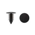 sourcing map 50 Stück Schwarz Auto Tür Kotflügel 8,5 mm Loch Push Kunststoff Nieten Retainer Clips