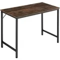 Tectake Schreibtisch Jenkins Industrial Style Holz und Stahl  50 x 100 x 75 50 cm Industrial Holz Dunkel  Rustikal