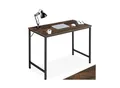 tectake® Schreibtisch, Industrial Style, große Beinfreiheit, Höhe 75,5 cm