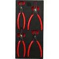 RS PRO 4pc Circlip Pliers Set (388 mm) (8335929)