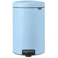 NewIcon Treteimer 20 L mit Kunststoffeinsatz (B: 29cm, T: 38cm, H: 46,7cm) - Blau