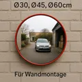 Verkehrsspiegel BESTVIEW 45 cm Überwachungsspiegel Spiegel Sicherheitsspiegel Ausfahrt