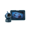 Babymoov Babyphone mit Kamera YOO Master+ HD – 5"-Display, 360°-Kamera, Nachtsicht & Zoom, VOX-Modus, Gegensprechfunktion, Temperaturanzeige, 8 Schlaflieder, 300 m Reichweite, 4 Kameras anschließbar