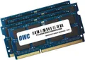 OWC 4x 4GB - PC8500 - DDR3 - 1066MHz - 16 GB - 4 x 4 GB - DDR3 - 1066 MHz - 204-pin SO-DIMM - Blau