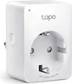 TP-Link Tapo WLAN Smart Steckdose Tapo P100, Smart Home WiFi Steckdose, Weiß