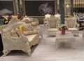 Xlmoebel Polstergarnitur Sofa Sessel Garnitur 3+1+1 Sitzer Barock Sofas Set, (3-tlg), Made in Europa
