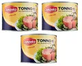 3x Donzela Tonno in Olio di Oliva Thunfisch in Olivenöl CATERING-FORMAT 1730g Dose