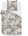 Zo!Home  Ruffina Bettwäsche 155 Taupe Flora Taupe 1 Bettbezug 155x220cm + 1 Kissenbezug 80x80cm