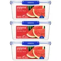 KLIP IT PLUS Frischhaltedosen Set | 3,35 l | auslaufsichere, stapelbare und l...