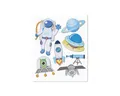 Roth Sticker Roth XXL 3D-Sticker Raumfahrt 30x30cm, 7 Teile