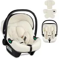 Lionelo ASTRID i-Size Baby Autositz 40-87 cm, Babyschale Gruppe 0+, Rückwärtsgerichtete Montage, 3-Punkt-Sicherheitsgurt Seitenschutz, Sitzeinlage Dri-Seat
