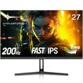 27 Zoll FHD 200Hz Gaming Monitor  1ms mit 1080p Fast IPS Panel | PC Monitor G...