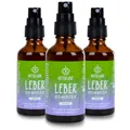 BitterLiebe Leber* Komplex Spray - Leberkur*, natürliche Unterstützung der Leberfunktion* mithilfe von Cholin - hochdosiert mit Mariendistel Artischocke Löwenzahn und Bitterstoffen - vegan & nützlich