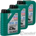 3x1L LIQUI MOLY UNIVERSAL GARTENGERÄTE-ÖL 10W-30 passend für API CF/SG/SH/SJ