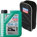 Liqui Moly 10W-30 Gartengeräteöl Motoröl 1L 4-T Benzin- & Dieselmotoren + Tasche