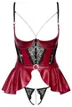 Abierta Fina Erotische Dessous-Set-22141723231 Rot 75B/S