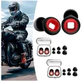 Motorrad Ohrstöpsel Windgeräusche Gehörschutz Silikon 2 Paar XS S M L
