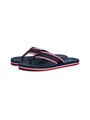 Tommy Hilfiger COMFORT HILFIGER BEACH SANDAL Zehentrenner, Sommerschuh, Strandschuh mit plakativem Logo-Schriftzug