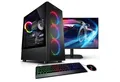 Kiebel Raptor V Gaming-PC-Komplettsystem (27", AMD Ryzen 5 AMD Ryzen 5 5600GT, Radeon Vega, 32 GB RAM, 1000 GB SSD, ARGB-Beleuchtung, WLAN)