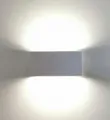 TRANGO LED Außen-Wandleuchte, 3075-04TF IP44 Up & Down Wandstrahler in Titan Silber inkl. 2x 3,5 Watt 4000K Neutralweiß LED Modul *OTTO* für innen & außen, Außenwandleuchte, Außenstrahler, Wandstrahler, Wandleuchte