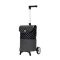 ANDERSEN Einkaufstrolley - Shopper Fun Duko schwarz 36 L modern,wasserabweisend, Aluminium, Griff ergonomisch, leicht