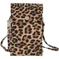 TOPModel Handytasche Sichtfenster Leopard