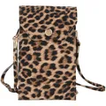 TOPModel Handytasche Sichtfenster Leopard