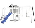 Spielturm axi Beach 519 x 349 cm Holz grau bestehend aus Kletterwand