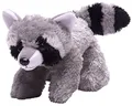 Wild Republic 16266 Hug'ems Plüschtier, Kuscheltier, Waschbär 18cm