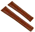 Herzog Uhrenarmband Leder Honig 22mm 18469