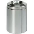Brabantia Papierkorb Le Tube/Flame Guard, Abfalleimer, Mülleimer in Edelstahl, 7 Liter, 378928 - Silber