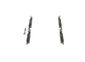 BOSCH Bremsbelagsatz, Scheibenbremse 0986424533 für DACIA