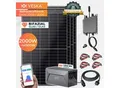 VESKA® Solaranlage 2000/2000W Bifazial und 1,6 kWh Batteriespeicher