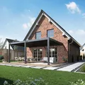 Weide Deluxe Plus Pergola | Aluminium Lamellendach Terrassenüberdachung Regenschutz