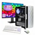 Hyrican GAMEMAX MegaDeal Diamond WT SET2701 7798 R7-5700X 16GB/1TB SSD RTX 5060 Win11 + MSI PRO MP2412 Monitor 60cm (24")