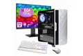 GAMEMAX MegaDeal Diamond WT 2701 AMD Ryzen 7 5700X RTX 5060 16GB 1TB SSD Gaming-PC-Komplettsystem (24", AMD Ryzen 7 5700X, RTX 5060, 16 GB RAM, 1000 GB SSD, Windows 11 + MSI PRO MP2412DE Monitor 60cm (24)