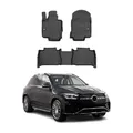 OMAC Gummi Fußmatten kompatibel mit Mercedes GLE Coupe C167 2020-2024 Premium TPE 3X