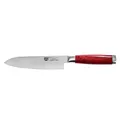 GRÄWE Damaszener Santokumesser Damastmesser Kochmesser Damaszenermesser 17 cm