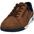 bugatti Sneaker, Schnürschuh, Halbschuh, Freizeitschuh mit Kontrastbesätzen braun 40 EU