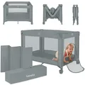 Kinderbett 3in1 Reisebett Baby mit Matratze Knderreisebett