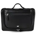 Braun Büffel Golf 3.0 Kulturbeutel Leder 30 cm  schwarz