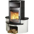 Kaminofen HARK "»Avenso GT ECOplus«", rot (titanfarben), Kaminöfen, mit EcoPlus Filter