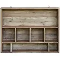 Chic Antique Grimaud Holz Regal für Wand, H55 x L70 x B12 cm, natur